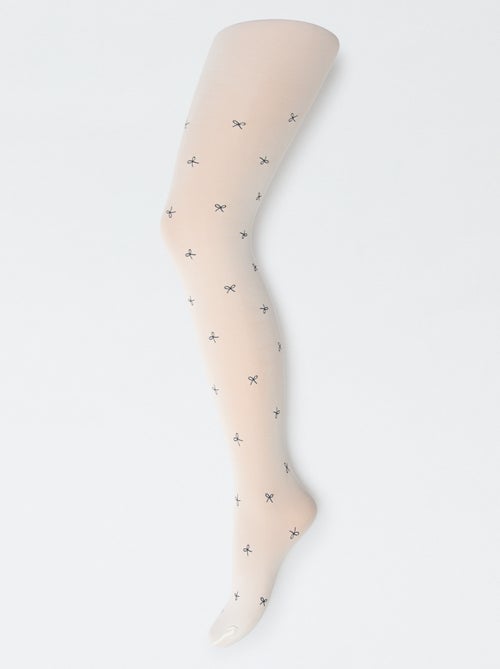 Pack de 2 collants leves estampados - Kiabi