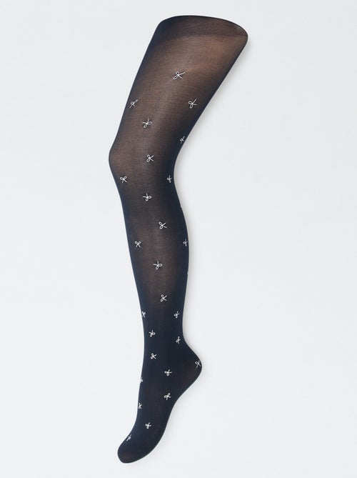 Pack de 2 collants leves estampados - Kiabi