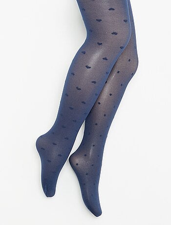 Pack de 2 collants leves estampados