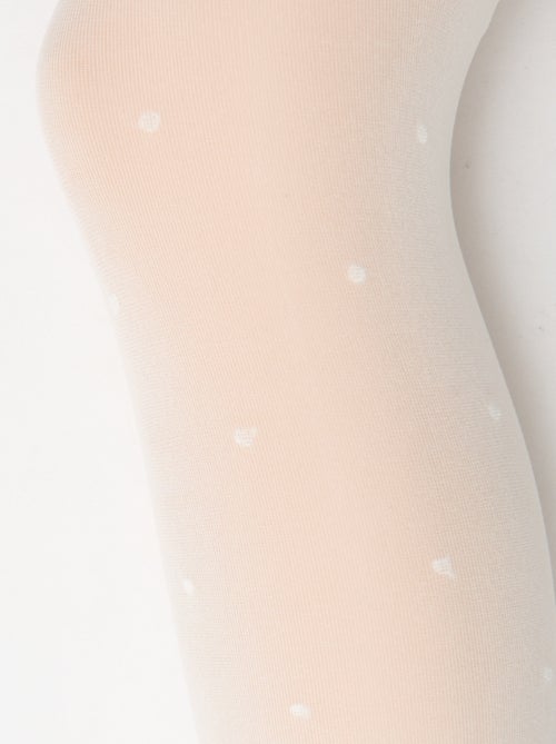 Pack de 2 collants leves estampados - Kiabi