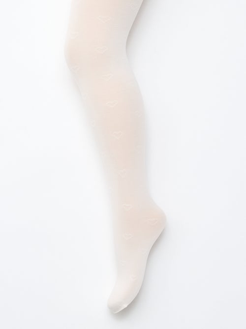 Pack de 2 collants leves estampados - Kiabi