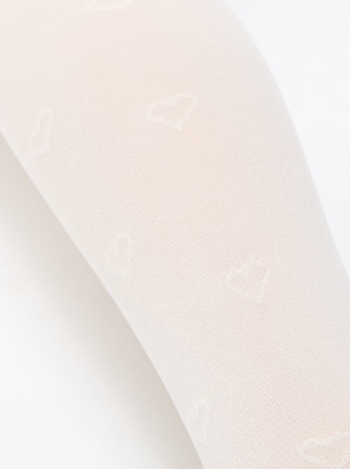 Pack de 2 collants leves estampados - Kiabi