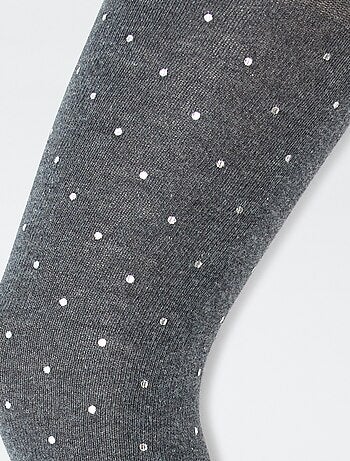 Lote de 2 collants 'panda'