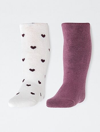 Pack de 2 collants quentes