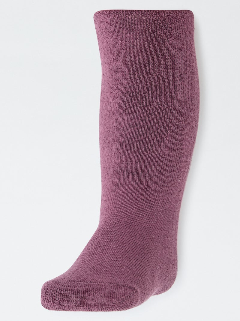 Pack de 2 collants quentes Rosa - Kiabi