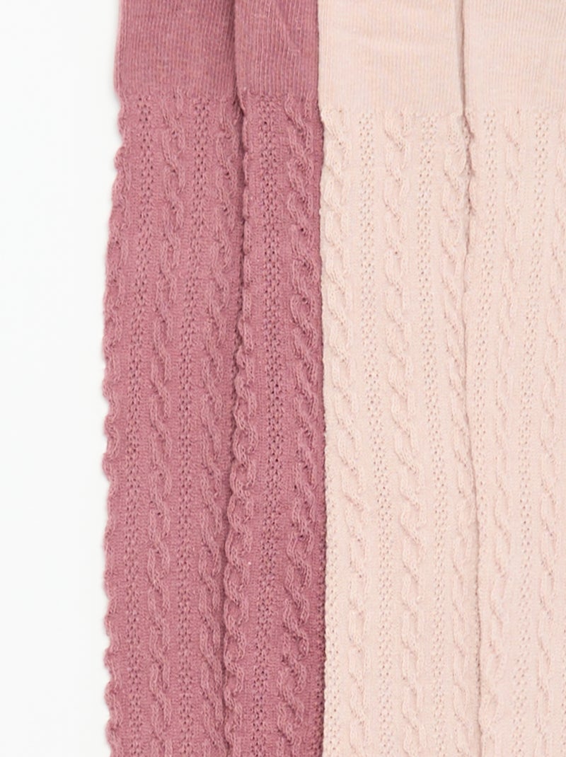 Pack de 2 collants Rosa - Kiabi