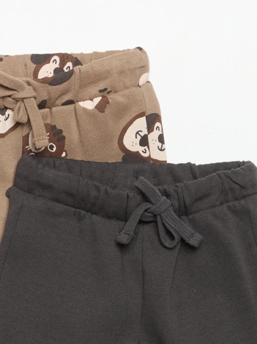 Pack de 2 conjuntos de 2 peças - sweatshirt + calças - Kiabi