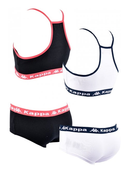 Pack de 2 Conjuntos Lingerie Rapariga KAPPA - Kiabi Pack de 2 Conjuntos Lingerie Rapariga KAPPA - Kiabi