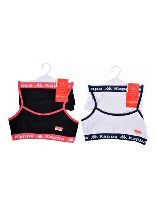 Pack de 2 Conjuntos Lingerie Rapariga KAPPA - Kiabi Pack de 2 Conjuntos Lingerie Rapariga KAPPA - Kiabi