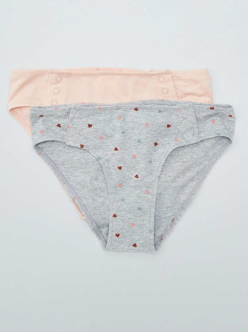 Pack de 2 cuecas - coleção fácil de vestir - Kiabi