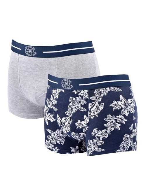 Pack de 2 Cuecas Boxer CXL By LACROIX - Kiabi Pack de 2 Cuecas Boxer CXL By LACROIX - Kiabi