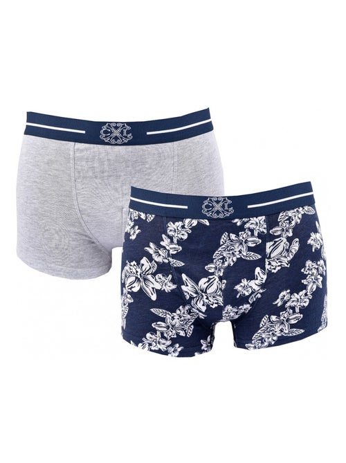 Pack de 2 Cuecas Boxer CXL By LACROIX - Kiabi Pack de 2 Cuecas Boxer CXL By LACROIX - Kiabi