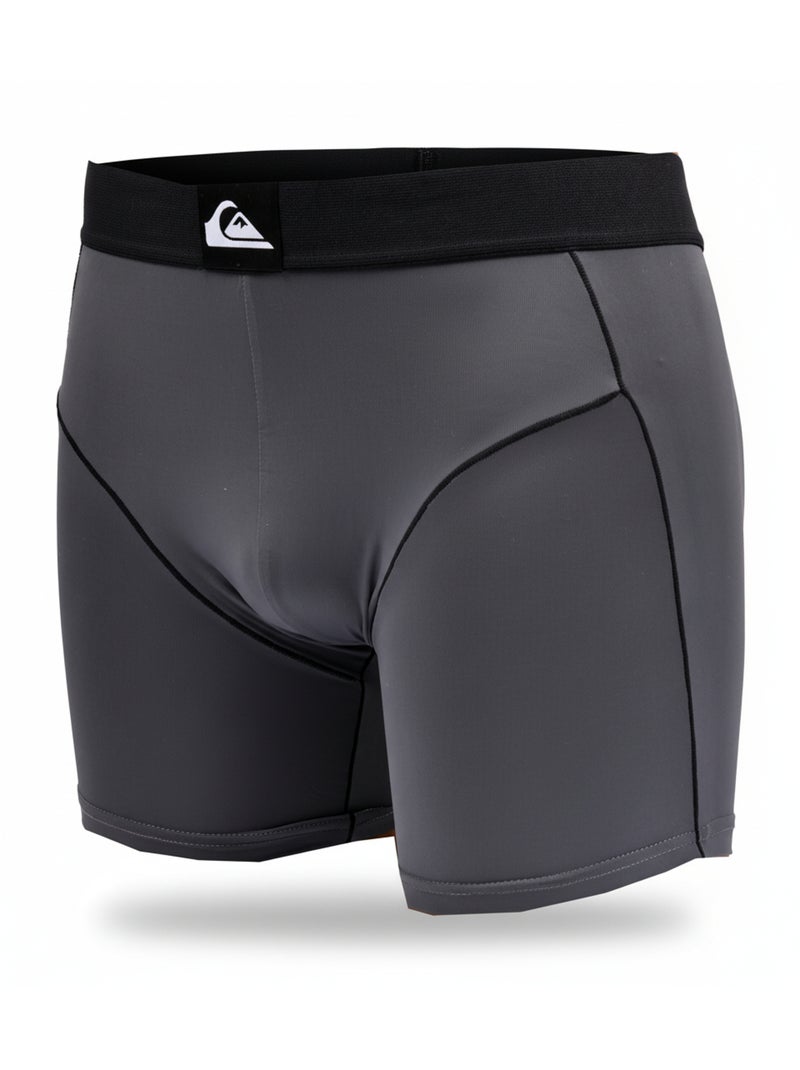 Pack de 2 cuecas boxer Homem Microfibra Desporto QUIKSILVER Preto Cinza - Kiabi