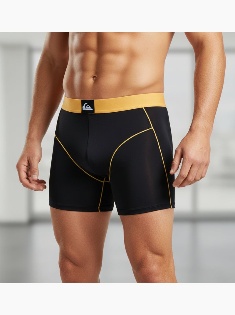 Pack de 2 cuecas boxer Homem Microfibra Desporto QUIKSILVER Preto Preto - Kiabi