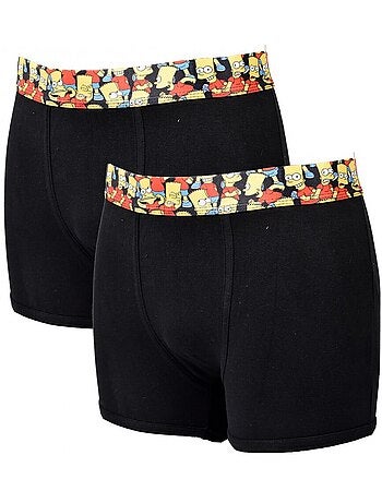 Pack de 2 Cuecas Boxer Homem Simpsons NO PUBLIK