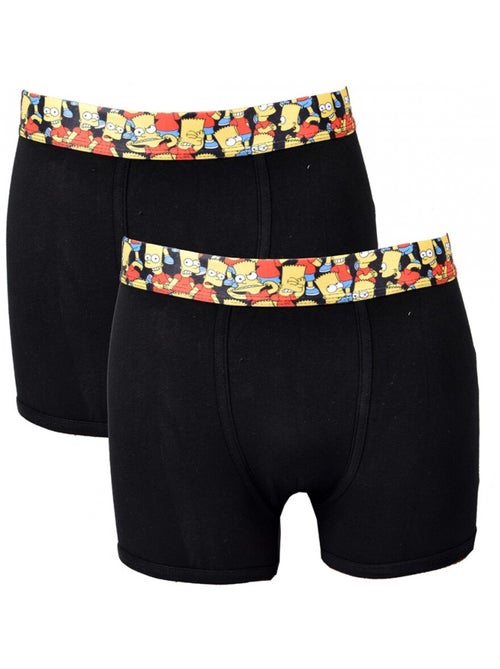 Pack de 2 Cuecas Boxer Homem Simpsons NO PUBLIK - Kiabi Pack de 2 Cuecas Boxer Homem Simpsons NO PUBLIK - Kiabi