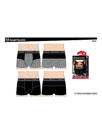 Pack de 2 Cuecas Boxer SERGIO TACCHINI