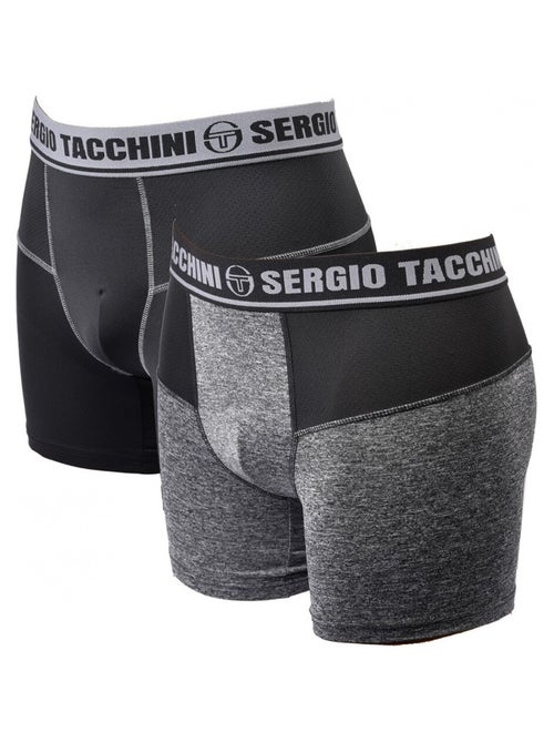 Pack de 2 Cuecas Boxer SERGIO TACCHINI - Kiabi Pack de 2 Cuecas Boxer SERGIO TACCHINI - Kiabi