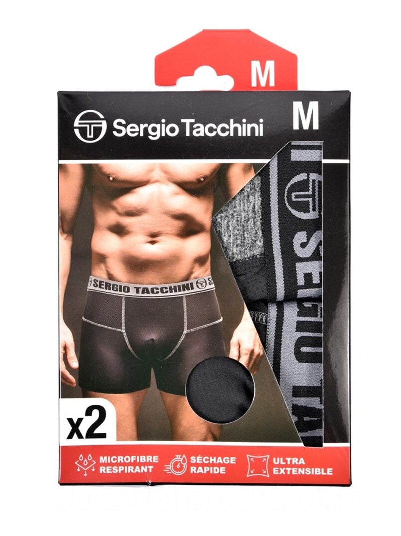 Pack de 2 Cuecas Boxer SERGIO TACCHINI Multicolorido - Kiabi