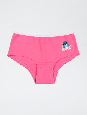 Pack de 2 Cuecas 'Disney' 'Stitch' em algodão