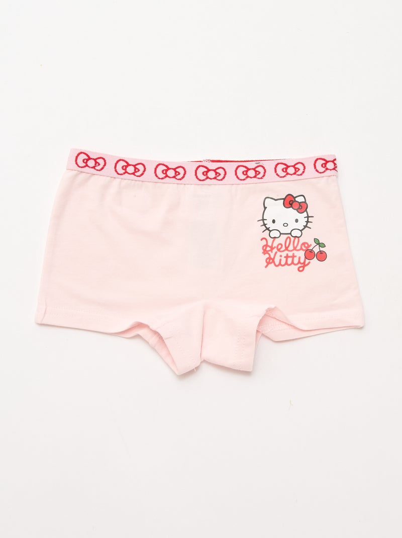 Pack de 2 Cuecas 'Hello Kitty' Vermelho - Kiabi