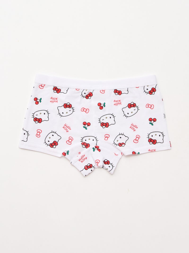 Pack de 2 Cuecas 'Hello Kitty' Vermelho - Kiabi