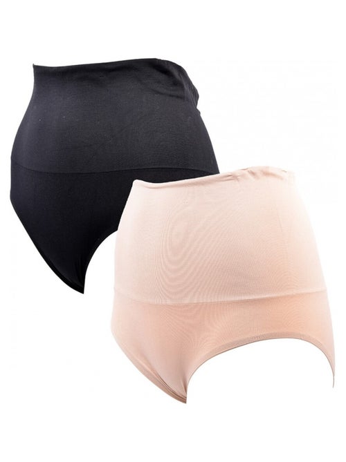 Pack de 2 Cuecas Mulher INFINITIF - Kiabi Pack de 2 Cuecas Mulher INFINITIF - Kiabi