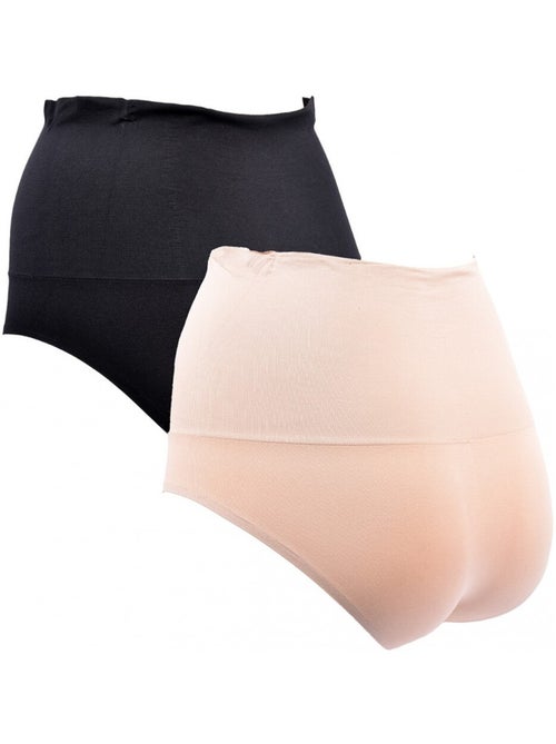 Pack de 2 Cuecas Mulher INFINITIF - Kiabi Pack de 2 Cuecas Mulher INFINITIF - Kiabi