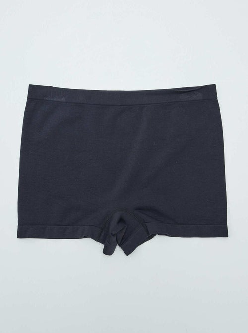 Pack de 2 cuecas shorty sem costura - coleção fácil de vestir - Kiabi