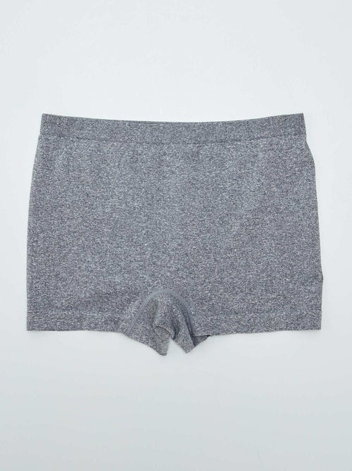 Pack de 2 cuecas shorty sem costura - coleção fácil de vestir - Kiabi