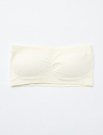 Pack de 2 bandeau em canelado sem costuras