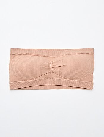 Pack de 2 bandeau em canelado sem costuras