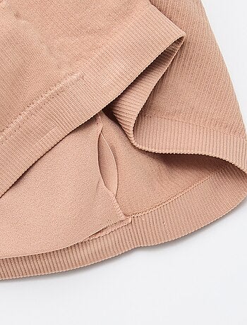 Pack de 2 bandeau em canelado sem costuras