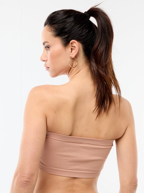 Pack de 2 faixas caneladas sem costuras - Kiabi