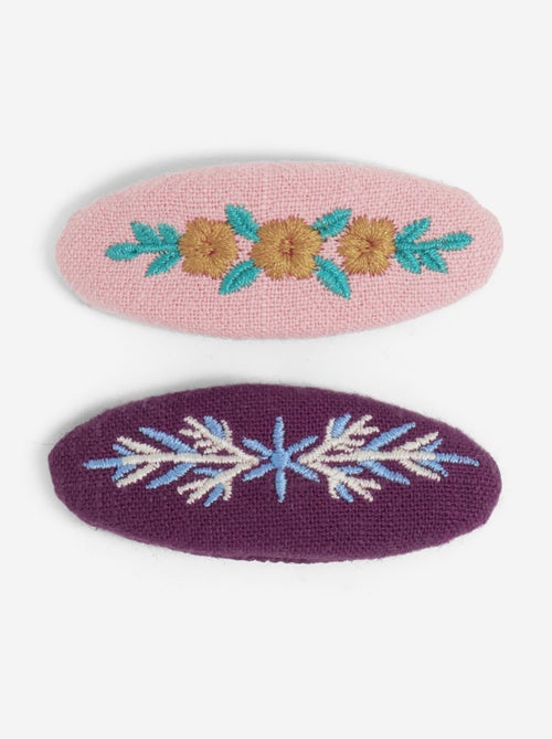 Pack de 2 ganchos de cabelo clic-clac - Kiabi