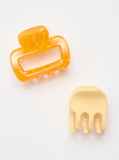 Pack de 2 garras de cabelo fantasia - Kiabi