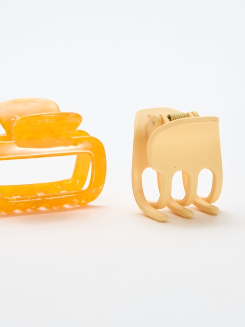 Pack de 2 garras de cabelo fantasia - Kiabi