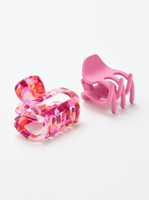 Pack de 2 garras de cabelo fantasia - Kiabi