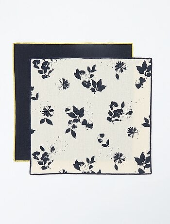 Pack de 2 guardanapos de mesa 40 x 40 cm - Kiabi Home
