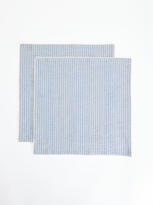 Pack de 2 guardanapos de mesa - Kiabi