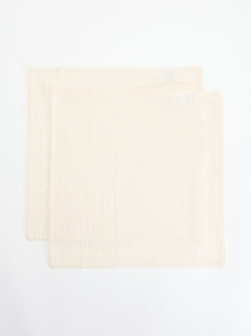 Pack de 2 guardanapos de mesa - Kiabi