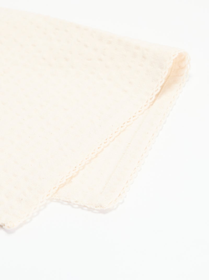 Pack de 2 guardanapos de mesa Bege - Kiabi