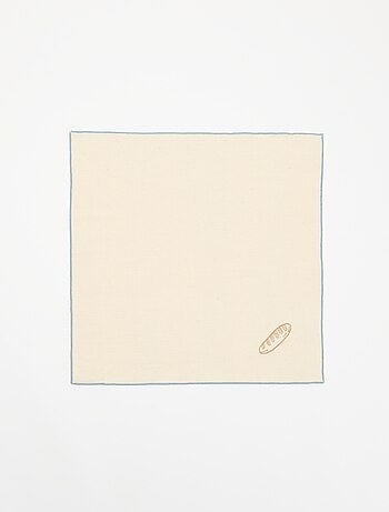 Pack de 2 guardanapos de mesa bordados
