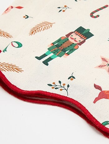 Pack de 2 guardanapos de mesa estampados 'Natal' - KIABI Home