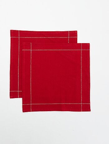 Pack de 2 guardanapos de mesa \'Natal\' - KIABI Home
