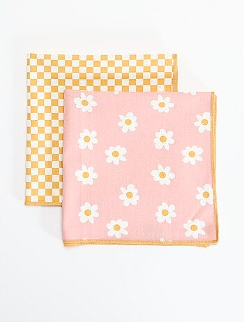 Pack de 2 guardanapos de mesa