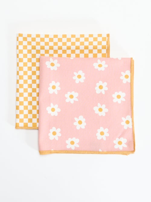 Pack de 2 guardanapos de mesa - Kiabi