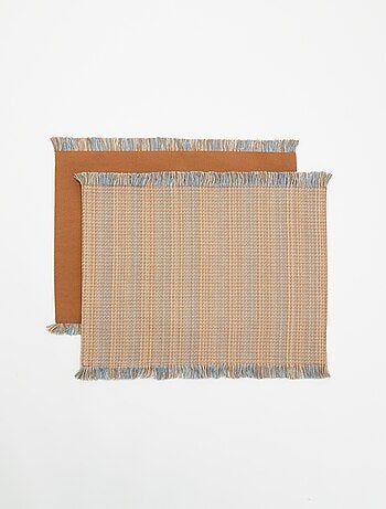 Pack de 2 individuais de mesa