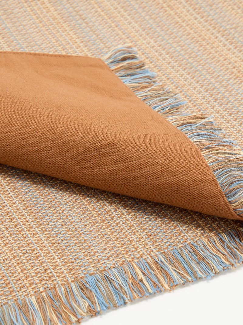 Pack de 2 individuais de mesa Azul - Kiabi