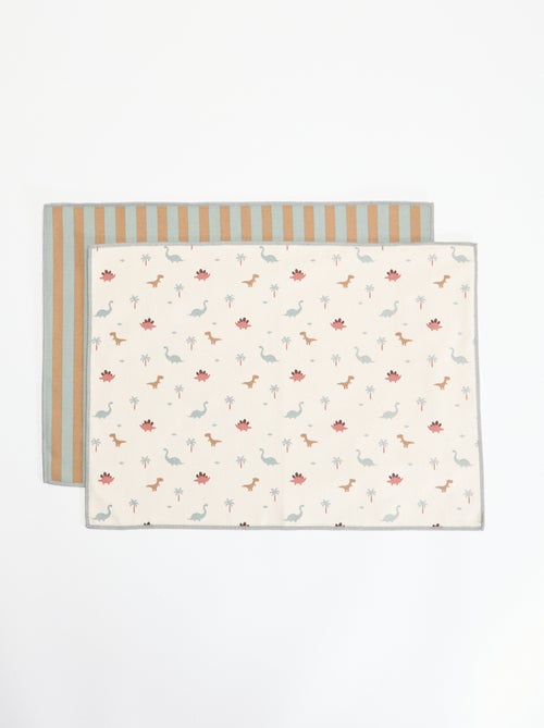 Pack de 2 individuais de mesa - Kiabi